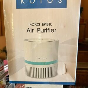 KOIOS Air Purifier with Blue Accent